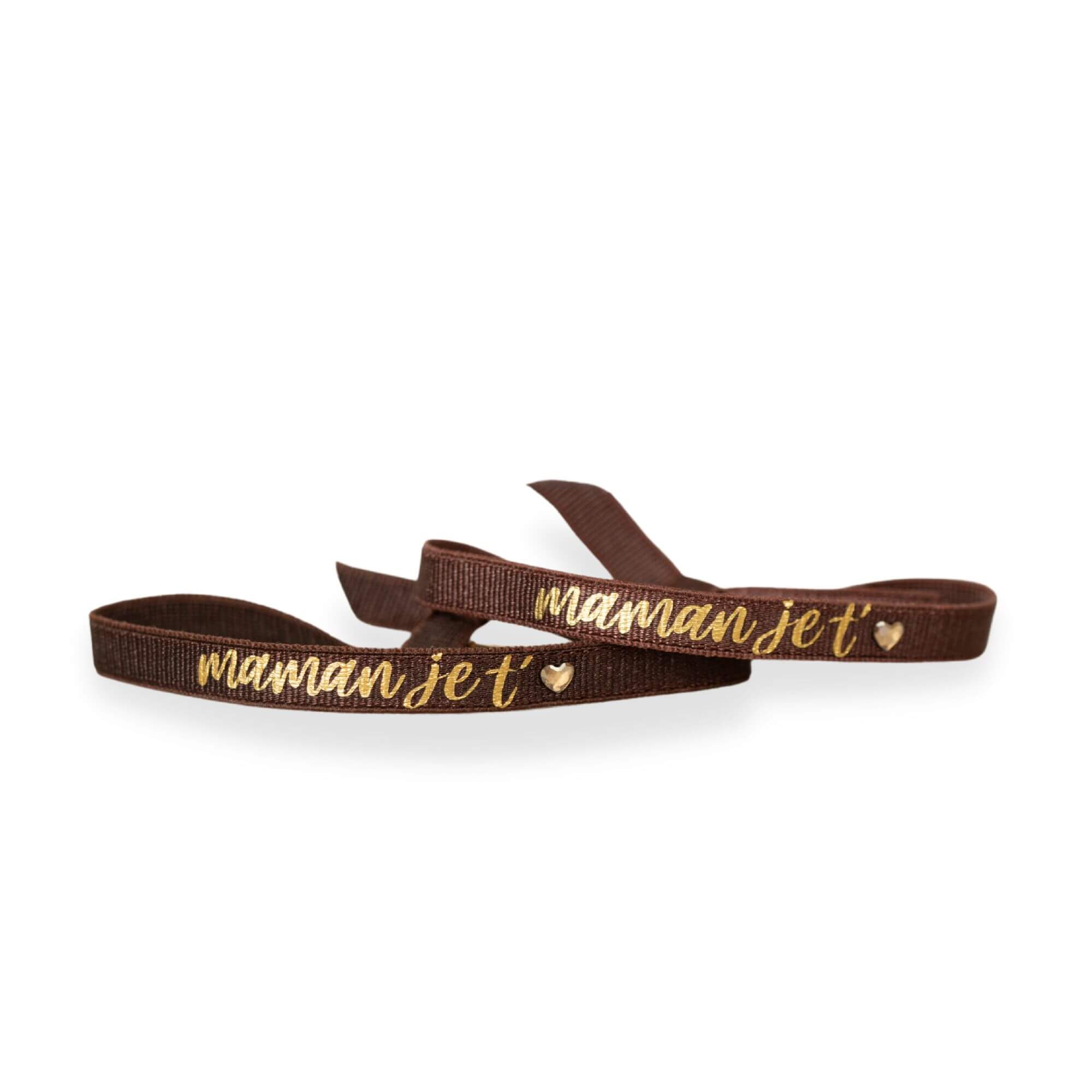 Bracelet "Je t'aime Maman" - Les Interchangeables