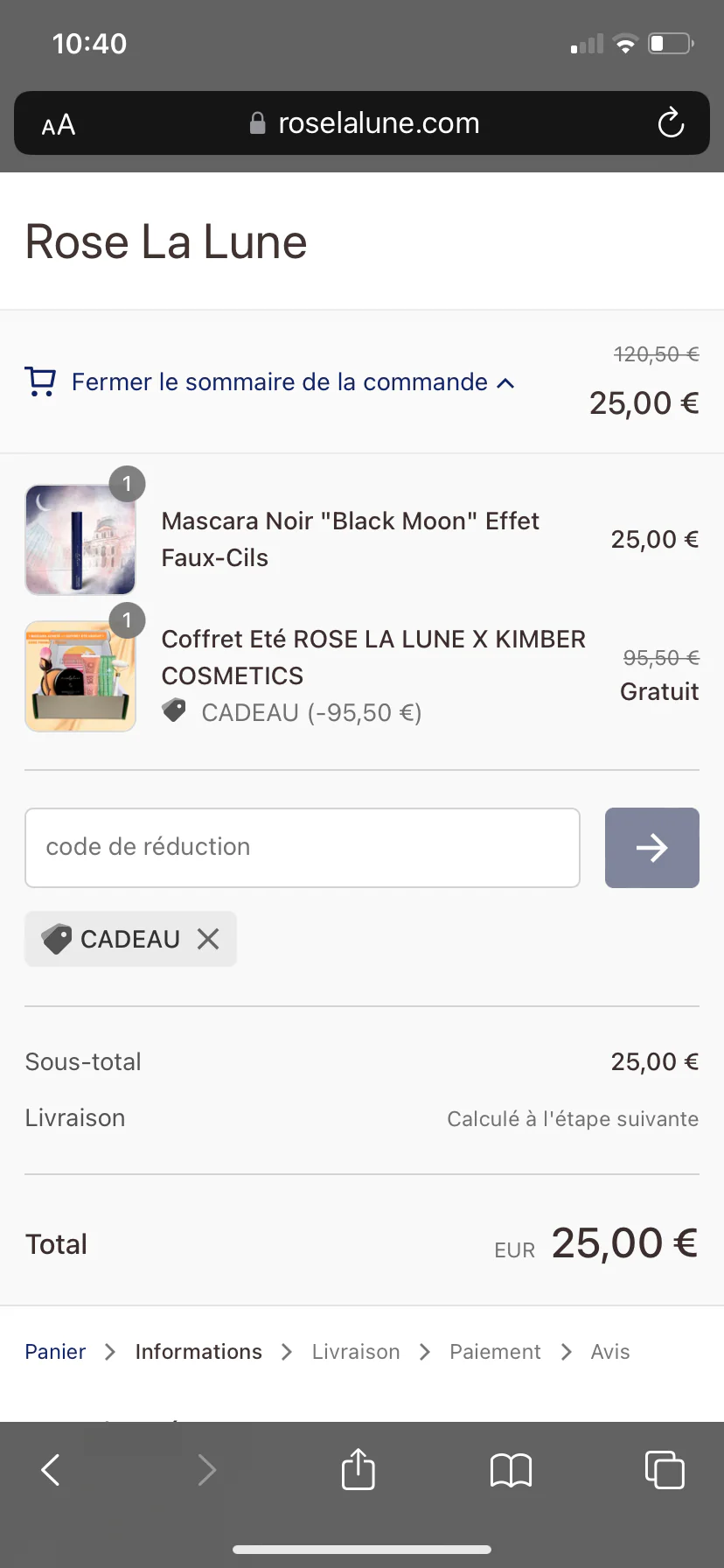 Coffret Eté ROSE LA LUNE X KIMBER COSMETICS - Image 3